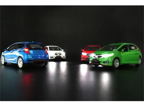 Compatible Con Honda Fit Miniatura Escala 1:32 De Metal