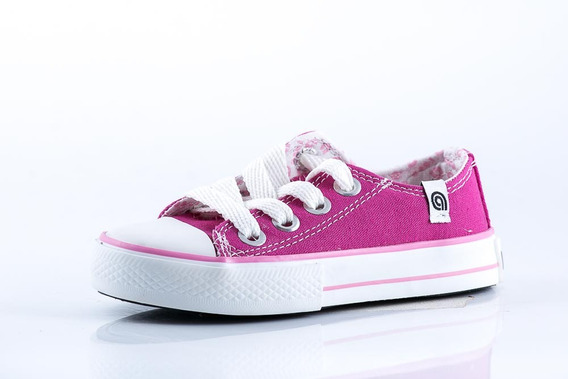 converse fucsia niña