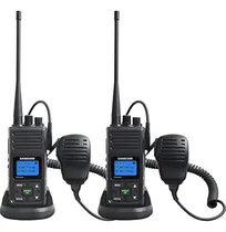 Comprar Samcom Walkie Talkie Radio Bidireccional De Largo