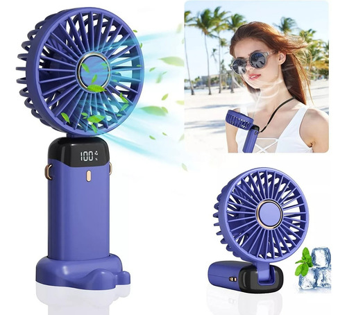 Mini Fan/mini Usb Ventilador N15 5000mah Genuino Cantidad De Aspas 5 Estructura Morado Aspas Morado Diámetro 9 Cm Frecuencia 25 Material De Las Aspas Abs