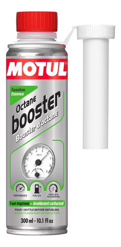 Aditivo Mais Octanagem Motul Octane Booster Gasoline 300 Ml