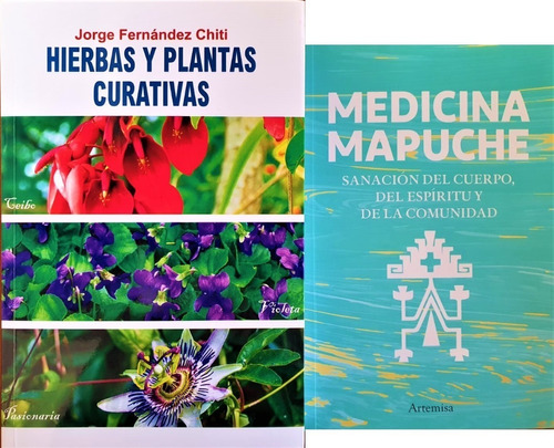 Lote X2 Medicina Mapuche Artemisa Y Plantas Curativas Chiti