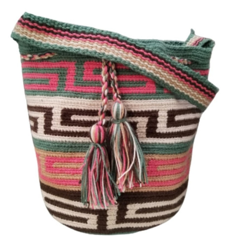 Mochila Wayuu Original Multicolor