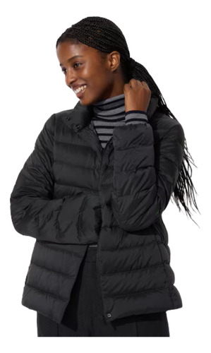 Campera Uniqlo Ultra Light Down Jacket Original Negra