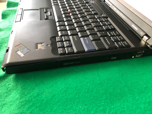 Laptop Lenovo Ibm T60 Intel Core Duo 2gb Ram 80gb Hd Negro (Usado)