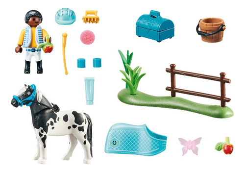 Playmobil Ponis Coleccionables 1 Figura Niño 22pcs 70515 Lewitzer