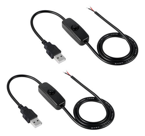 Cables De Extension De Boton Con Interruptor Usb Gelrhonr...