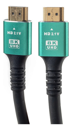 Cabo Hdmi 2.1 8k 48gbps Ultra Premium Blindado Arc 5m Conex