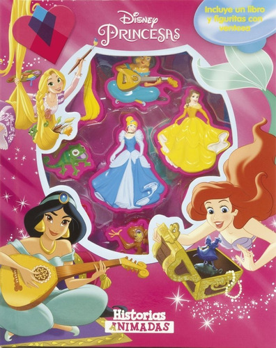 Princesas. Historias Animadas, De Disney. Editorial Libros Disney En Español, 2019