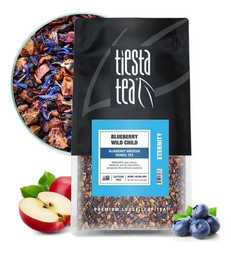Te De Frutas, Hibisco Y Arandanos, Sin Cafeina, Sin Omg, Mez