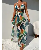 Comprar Bikinis Y Mayas  2 Piezas Con Pareo Largo