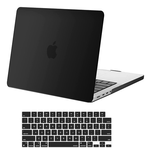 Funda Mosiso Para Macbook Pro 14 M1 Pro/max +c/tec Black
