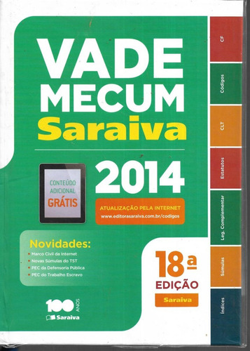 Vade Mecum Saraiva  2014  18ª Edição