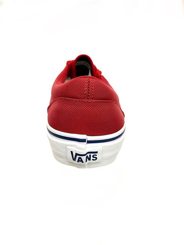 tenis vans color rojo