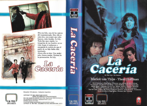 La Caceria Vhs Lily Was Here 1989 Marion Van Thijn Vhs Nuevo