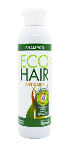 Shampoo Ecohair Anticaída 3 en 1 en botella de 200mL por 1 unidad