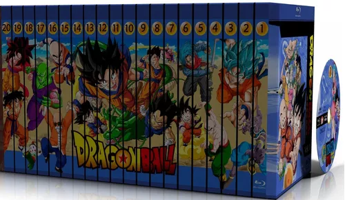 Blu-ray Box Dragon Ball: Todas As Sagas + Filmes E Ovas