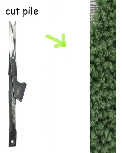 . 2x Tijeras Para Máquina De Flocado De Alfombras Con