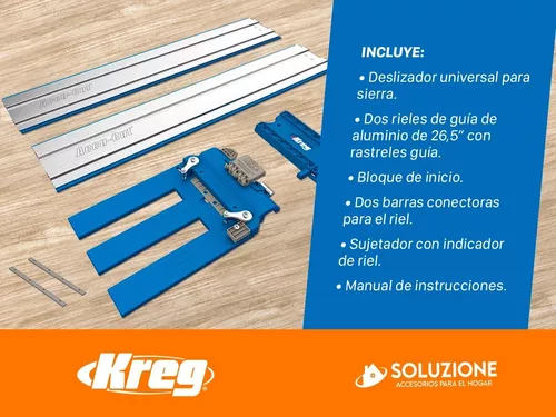 Super Combo Guía De Corte Para Sierra Circular Accu-cut Kreg