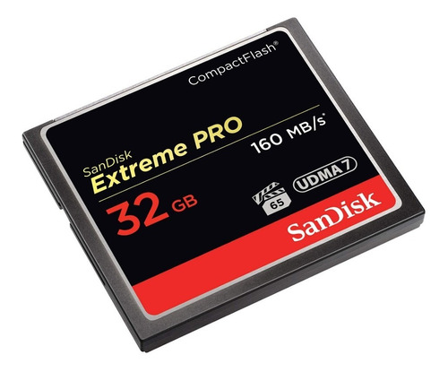 Sandisk Extreme Pro Compactflash 32gb Tarjeta De Memoria
