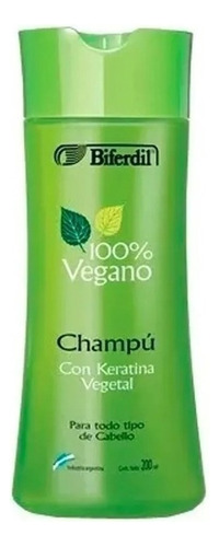 Shampoo Vegano Pura Keratina Vegetal 100% X200ml Masaromas