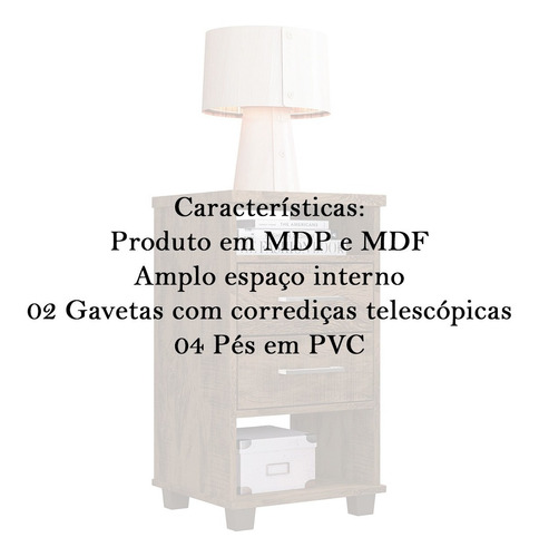 Imagem 5 de 5 de Mesa Cabeceira Retro Madeira Quarto Mesinha Cor Cacau