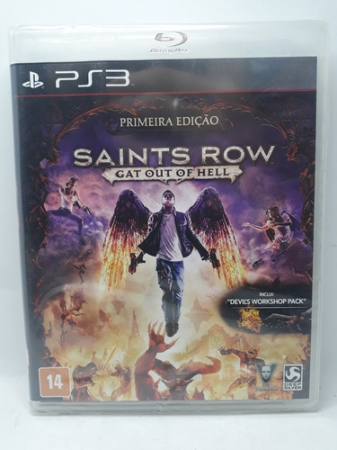 Saints Row Gat Out Of Hell Ps3 Mídia Física 