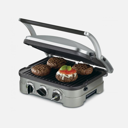 Imagen 1 de 4 de Plancha Eléctrica De Cocina Cuisinart Gr-4np1