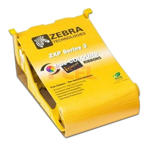Imagen 3 de 3 de Ribbon Zebra 800033-340 Color P/zxp3 Original 280 Imágenes