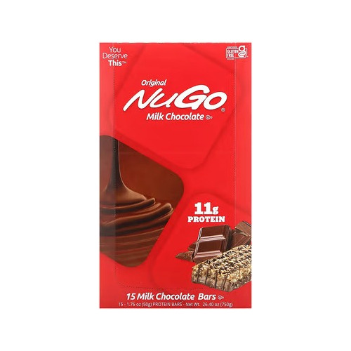 Nugo Original Barrita Con 11 G De Proteína 15pz (50g) Sfn