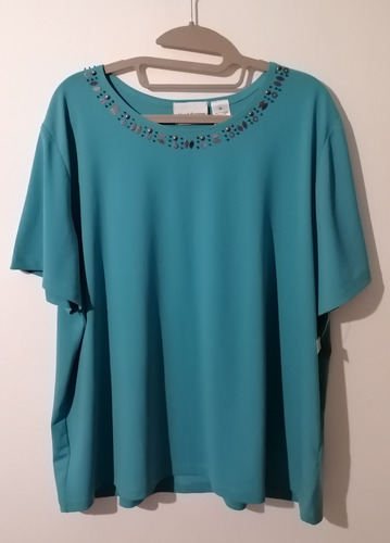 Blusa Mujer Alfred Dunner Americana Talla Xl  J.c.penney 