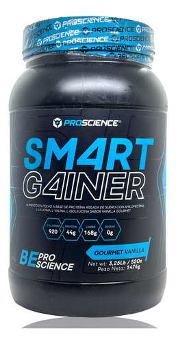 Smart Gainer 3 Lbs Vainilla Gourmet Proscience Ganador