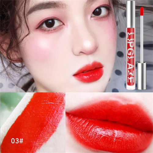 Batom Em Pó Velvet Matte Lip Glaze 3,5 Ml Em Seis Cores