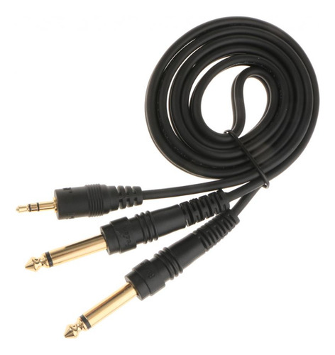 2 Unidades De Adaptador De 3,5 Mm Para Duplo De 6,5 Mm Macho