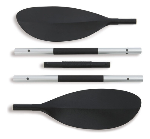 Set De Kayak Inflable Para 1 Personas Con Remos De Aluminio