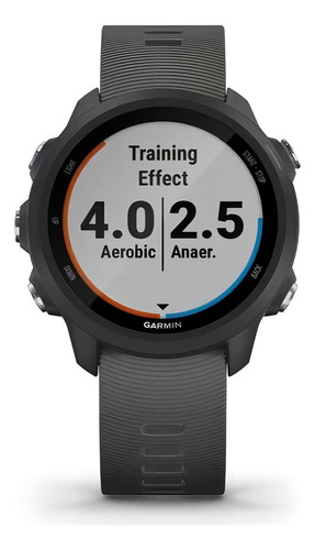 Smartwatch Garmin Forerunner 245 Preto Cinza-metálico Preto