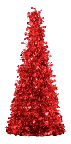 Arboles De Navidad Rojo 25 Cm Alto X20 U Arbolito Navideño