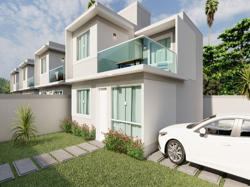 Imagem 17 de 20 de Belíssimas Casas Com Vista Para O Mar. Praia De Itapebussus - 1069 - 70731932