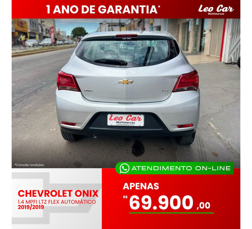 Chevrolet Onix 1.4 MPFI LTZ 8V FLEX 4P AUTOMÁTICO