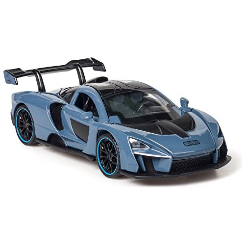 Aleación Coleccionable Azul Mclaren Senna Juguete Syw7c