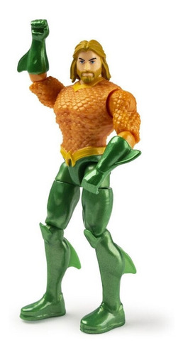 Aquaman Vs Black Manta Dc Universe Spin Master 10 Cm +3 Años