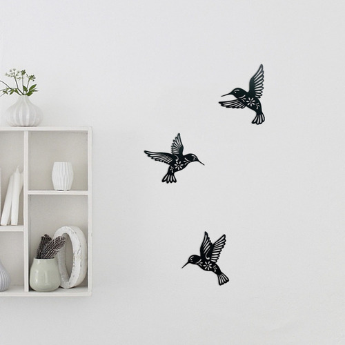 Colgante De Colibrí Hueco De Metal Para Decoración De Colibr