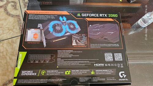 Video Gigabyte Nvidia Gigabyte Rtx 2060 12gb Oc Edition (Usado)