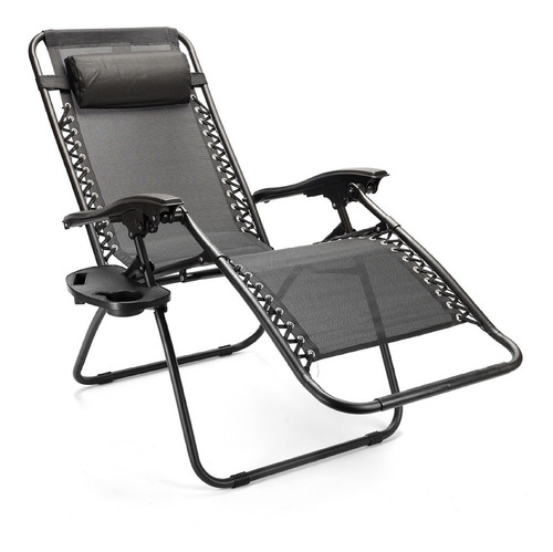 Imagen 8 de 10 de Reposera Gravedad Cero Silla Playera Reforzada Plegable