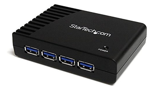 Startech Hub Usb 3.0 Superspeed Negro 4 Puerto