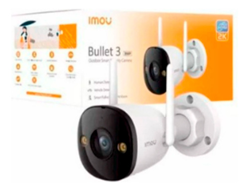 Camara Imou Bullet 3 2k 3mp Wifi Ir30m Ip67 Ipc-s3e-3m0we