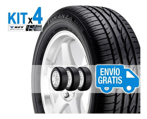 Imagen 4 de 10 de 4u 225/55 R17 Bridgestone Turanza Er300 Rft Runflat Envío $0