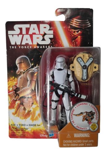 First Order Flametrooper Star Wars The Force Awakens Hasbro 