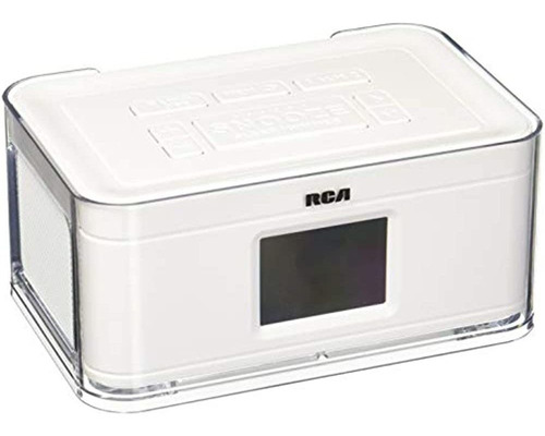 Radio Reloj Despertador Dual Rca Con Envolturas Multicolores