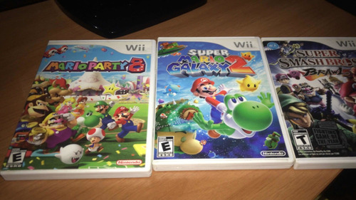 Originales Juegos De Wii Con Estuche Y Su Manual